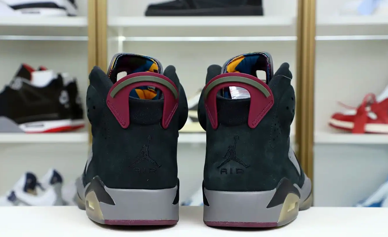 JORDAN AIR BORDEAUX RETRO 6 0617